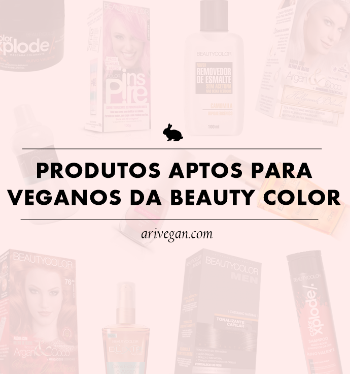 Lista de produtos aptos para veganos da Beauty Color! (2022)